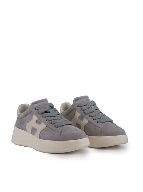 Sneakers Rebel in pelle scamosciata Grigio HOGAN | HXW5620DN61 PK60GAB